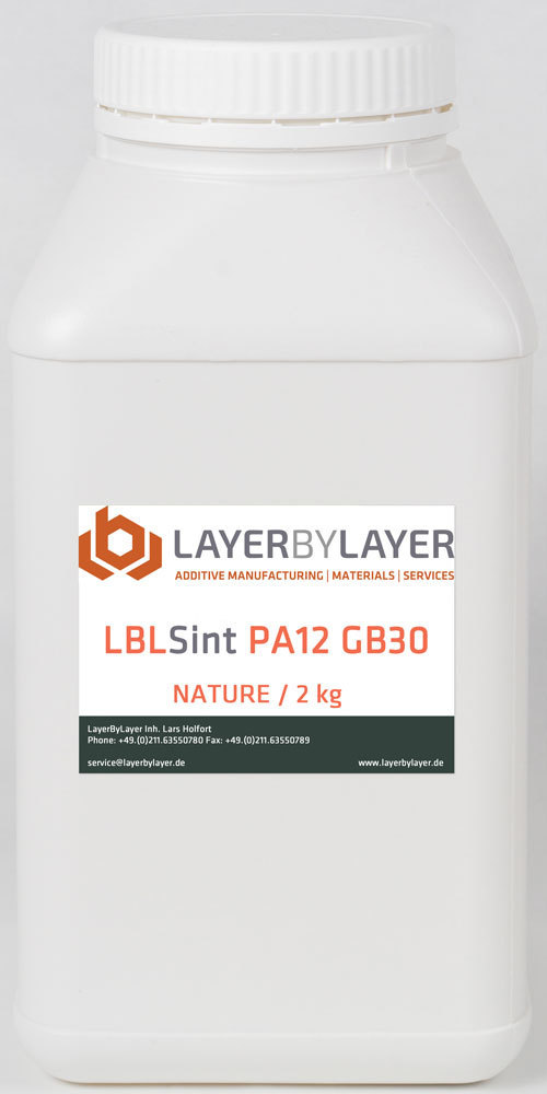 LBLSint PA12 GB30 SLS Pulver in Natur