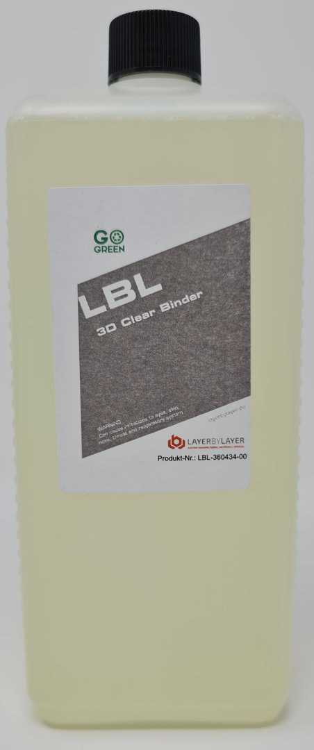 LBL 3D Clear Binder Standard 1 Liter